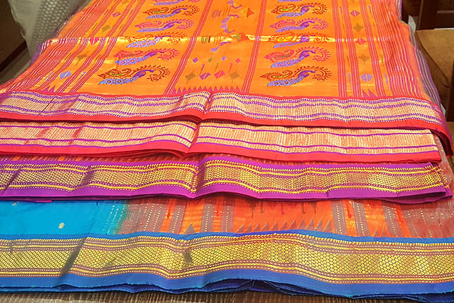 QUEEN OF HEIRLOOMS: Paithani Brocade saree