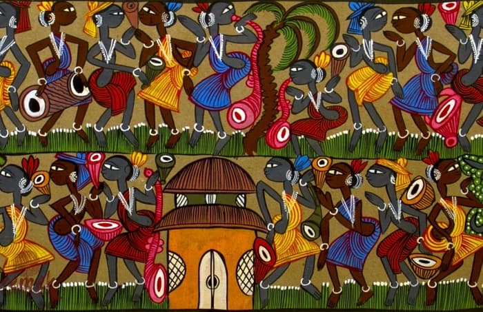The Santhal Tribe Art: A Celebration of Life The Santhal Tribe Art: A Celebration of Life