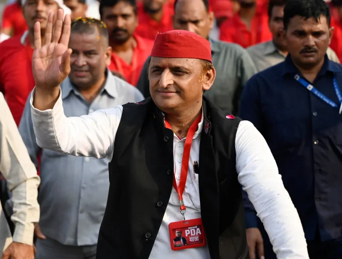 Samajwadi-party-India-Akhilesh-Yadav-Yatra-October-30-2023-Lucknow Akhilesh Yadav